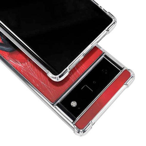 Marvel Spiderman The Amazing Spiderman Google Pixel 6 Clear Case